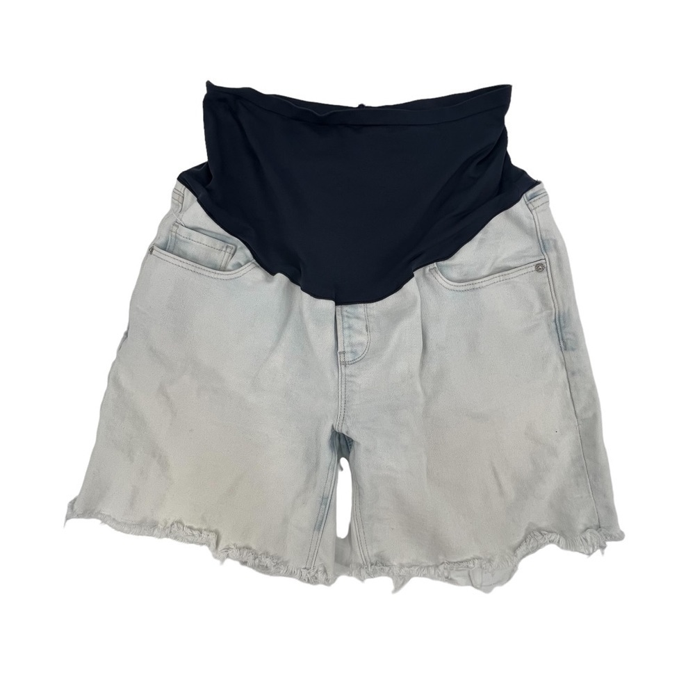 Old Navy Maternity Cut Off Denim Jean Shorts Size 12 Women’s